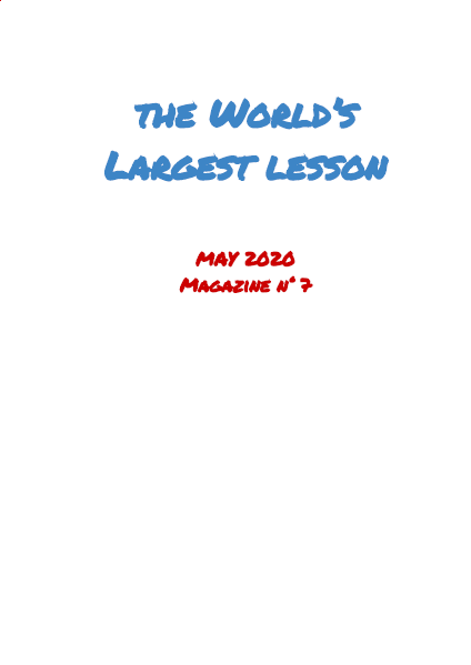eTwinning project WLL Magazine 7
